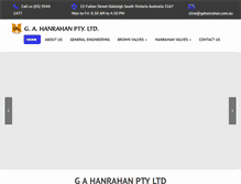 Tablet Screenshot of gahanrahan.com.au